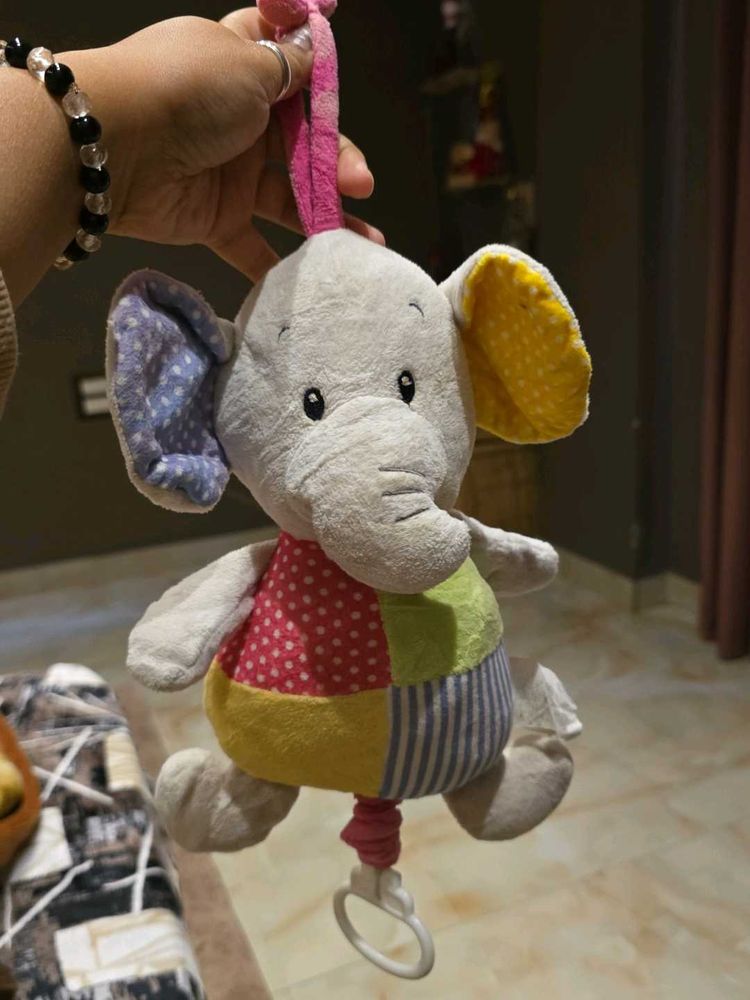 Elephant Plush Musical Toy
