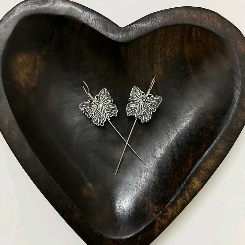 Butterfly Drop Earrings