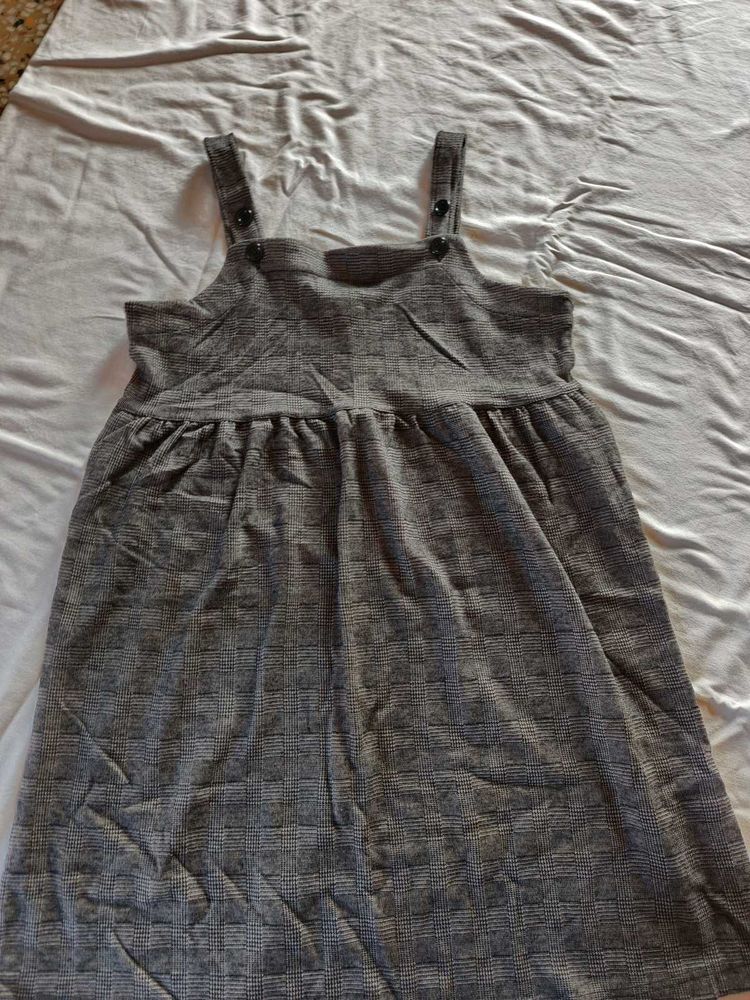 Cute Korean Buttoned Midi Dress For Cuties