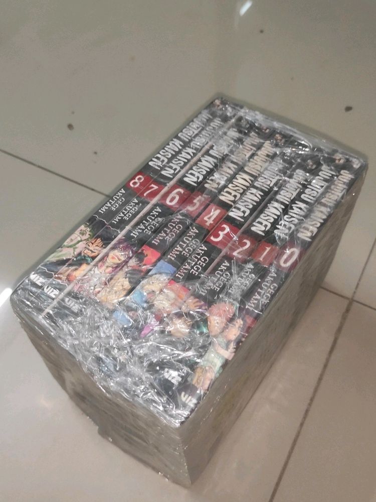 Jujutsu Kaisen 0-8 9 Manga Set