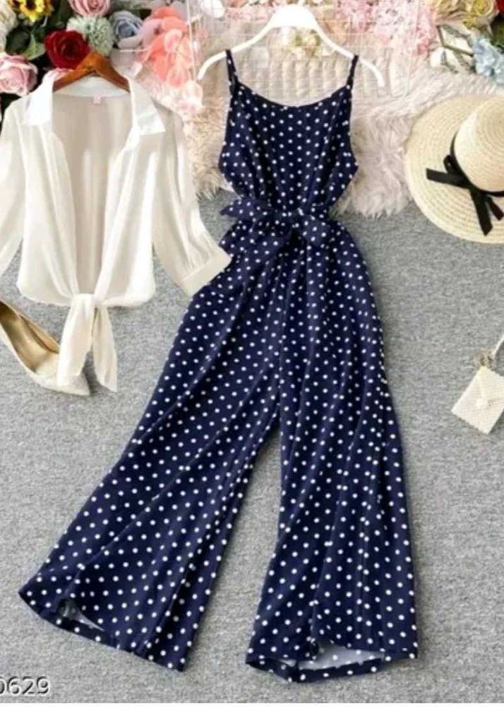 🔹Polka Dot Jumpsuit Set🔹