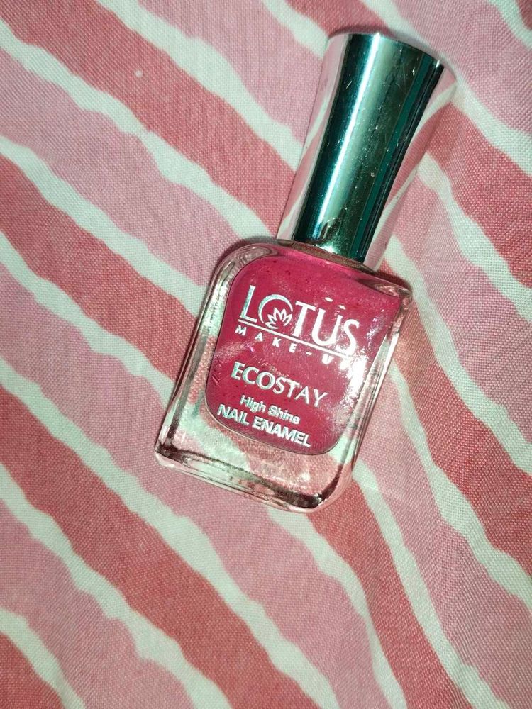 Lotus Ecostay Nail Enamel - Pink