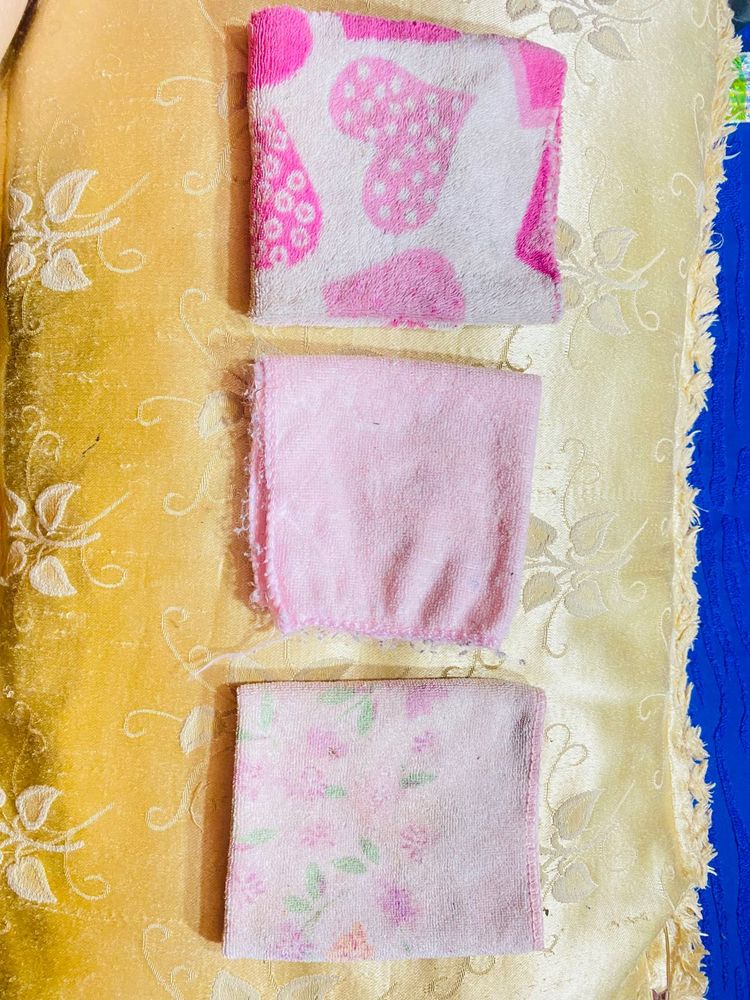 3 Pack Soft Cloths Rumaal