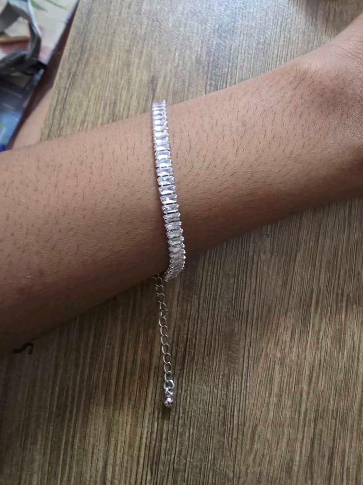 Elegant Cubic Zirconia Tennis Bracelet