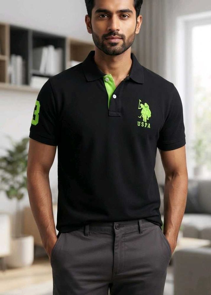 US Polo Assn Black T-Shirt