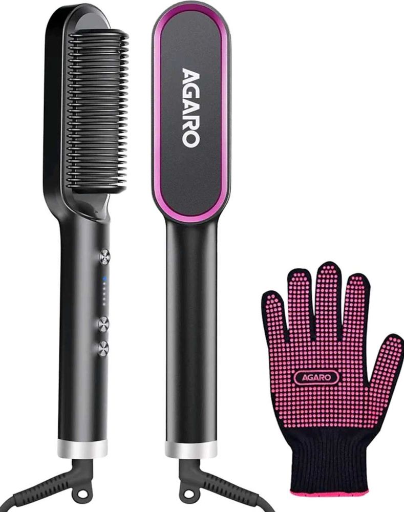 AGARO Hair Straightener Brush