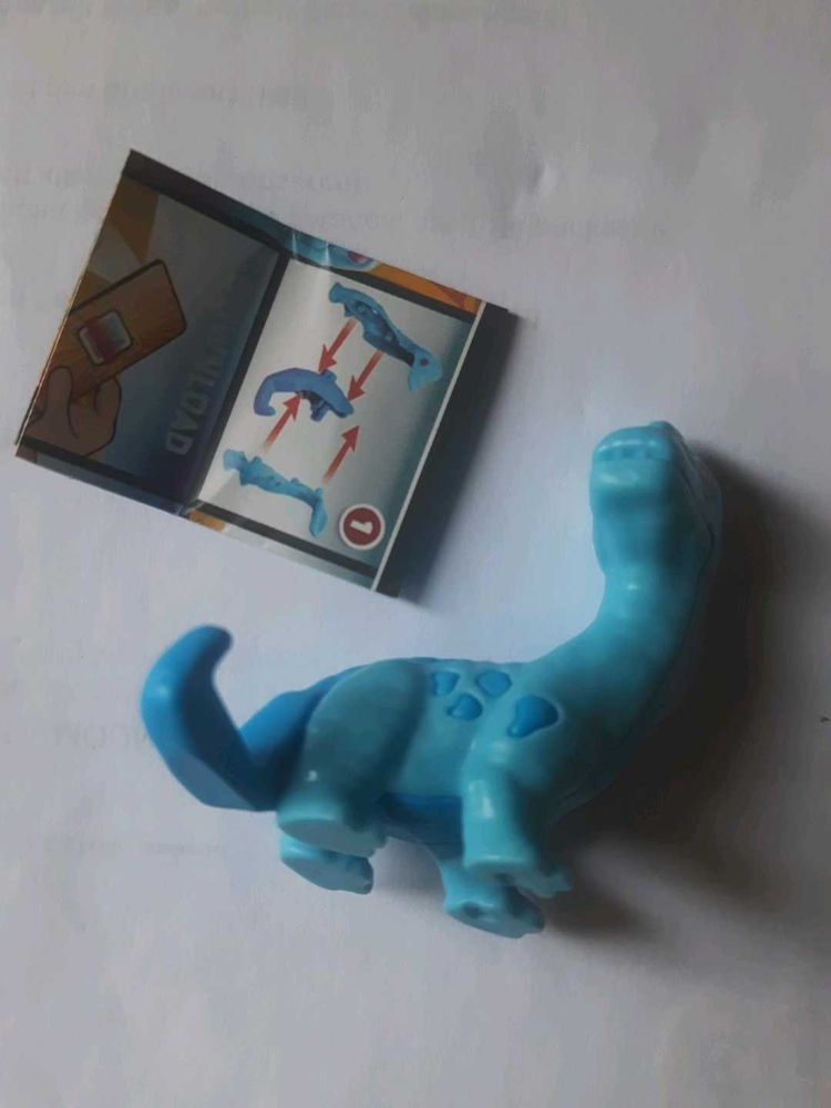 Kinder Joy Jurassic World Blue Dinosaur Toy