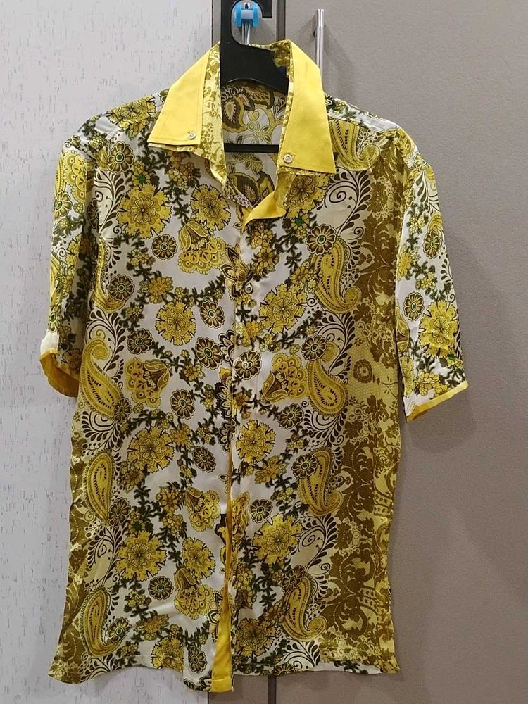Floral Paisley Print Shirt