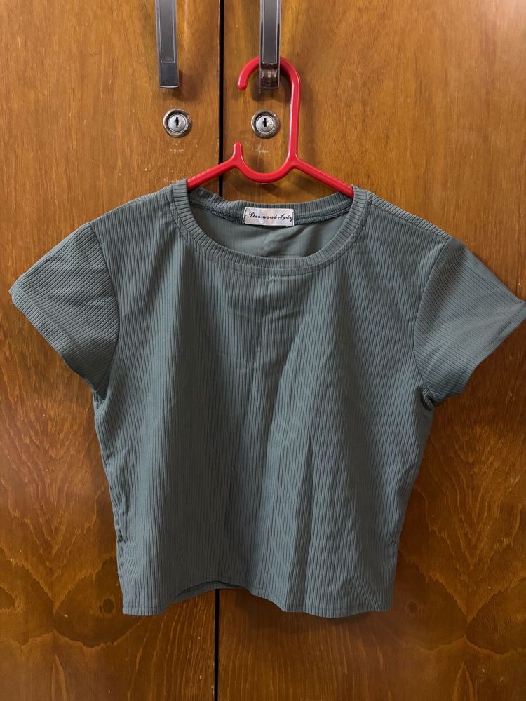 Ribbed Crop Top