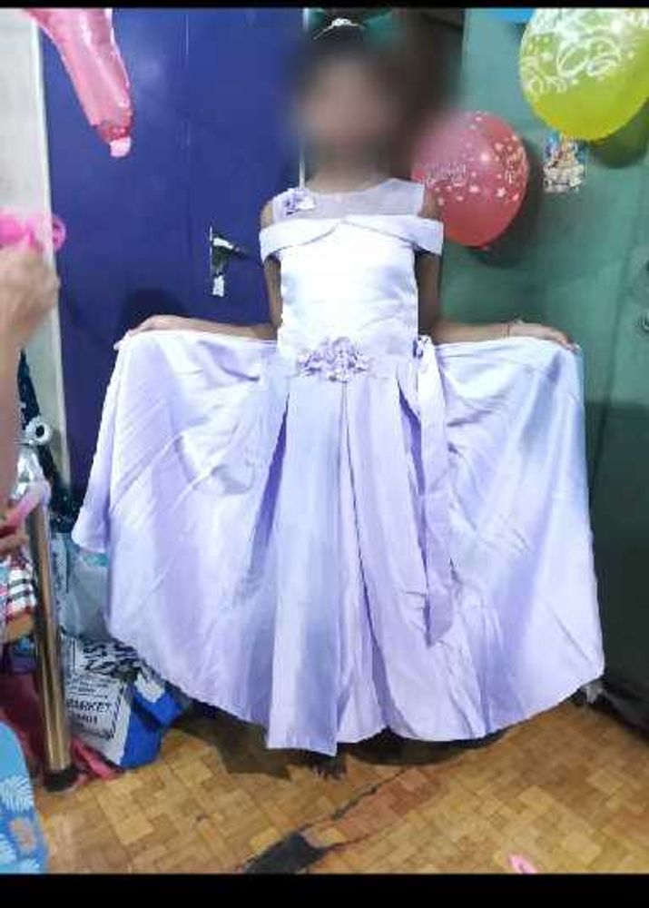 Elegant Lilac Princess Dress for Special Occasions