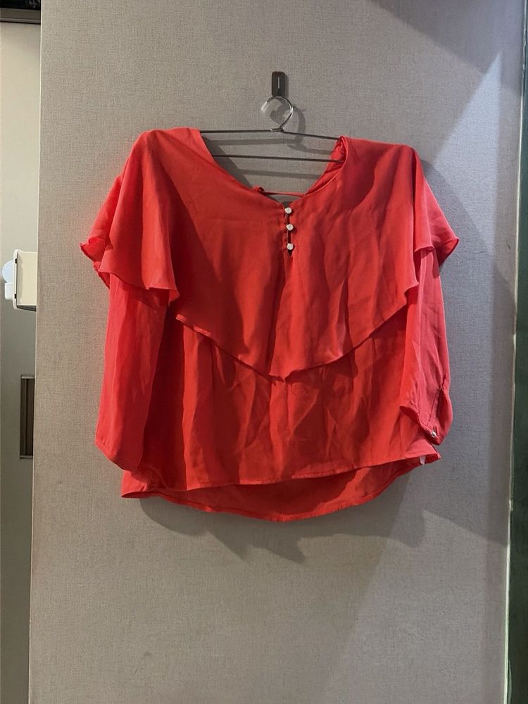 Fluorescent Orange Top