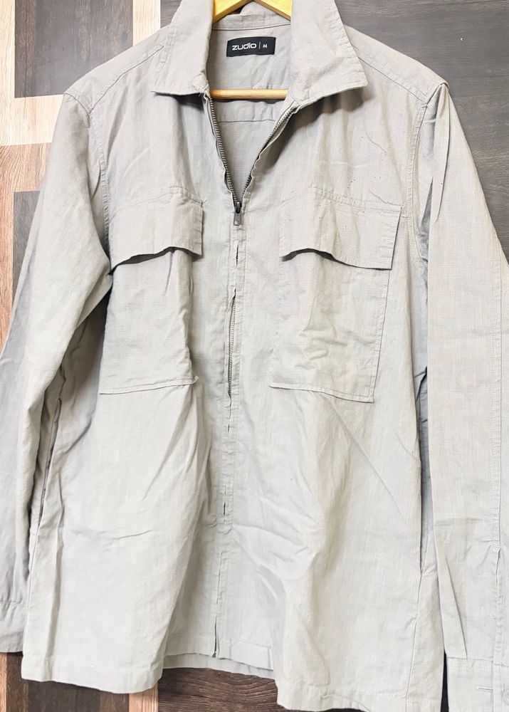 Men's Zudo Zip-Up Utility Shirt