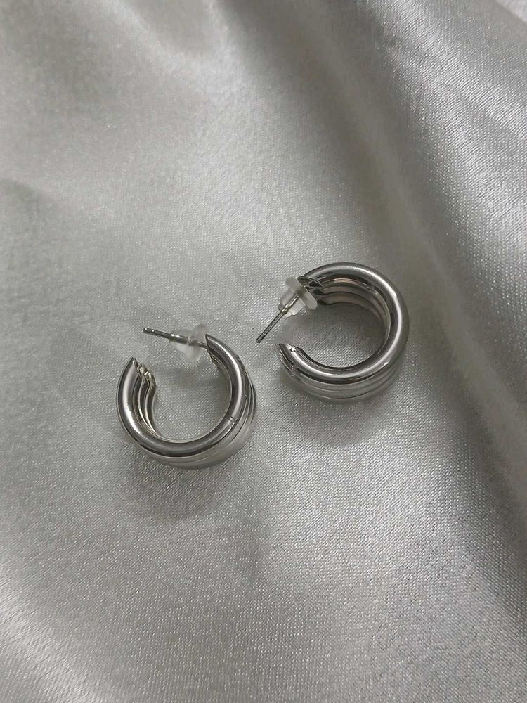 Chunky Hoop Earrings