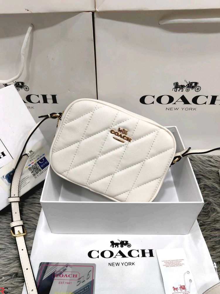 Coach Quilted Crossbody Bag