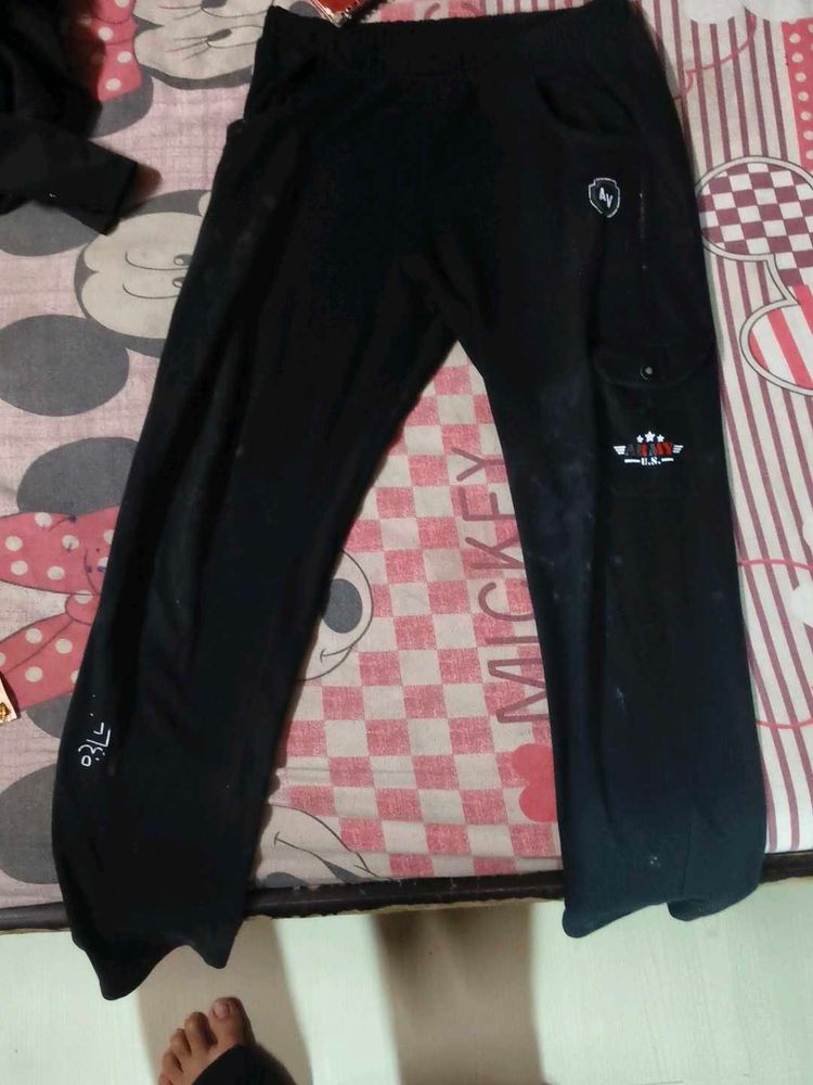 Black cotton lower