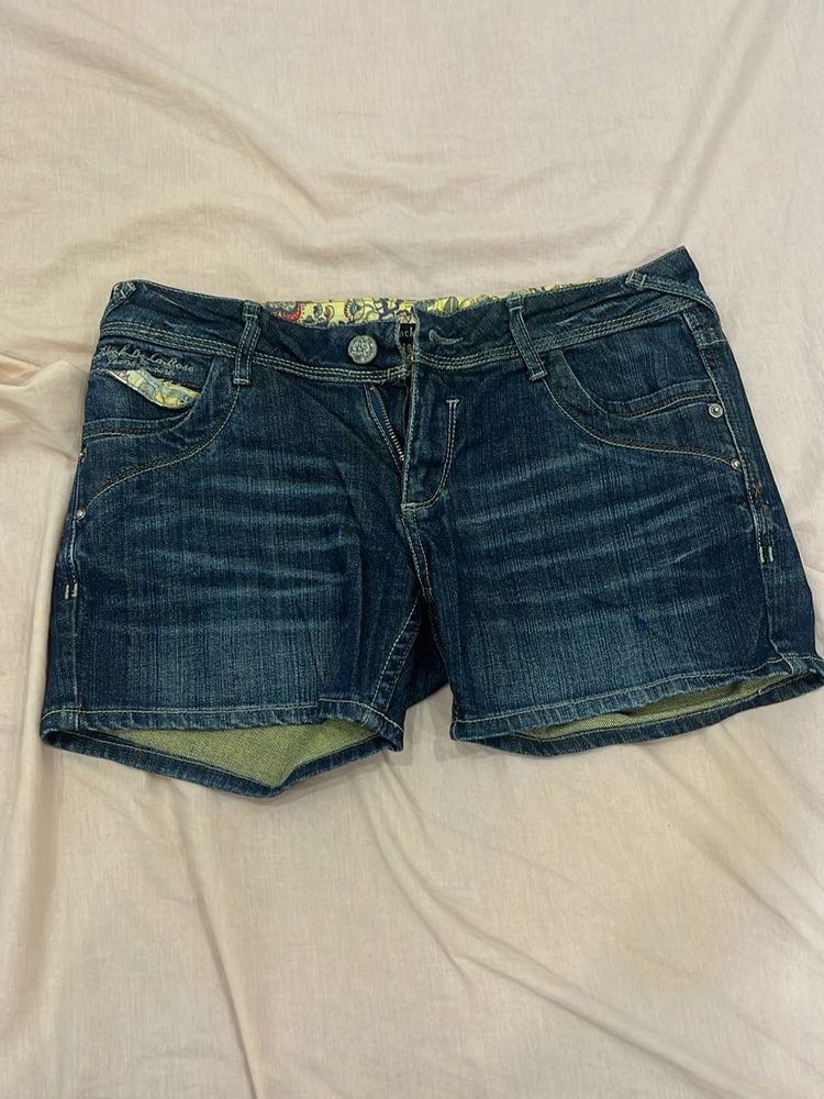Y2k Denim Micro Shorts