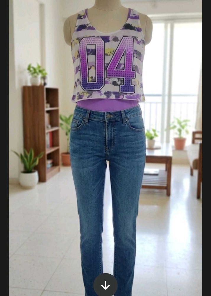 Justice top for sports wear