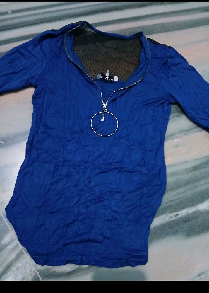 Blue Hot Top, Fit Xxs, Xs Both, New