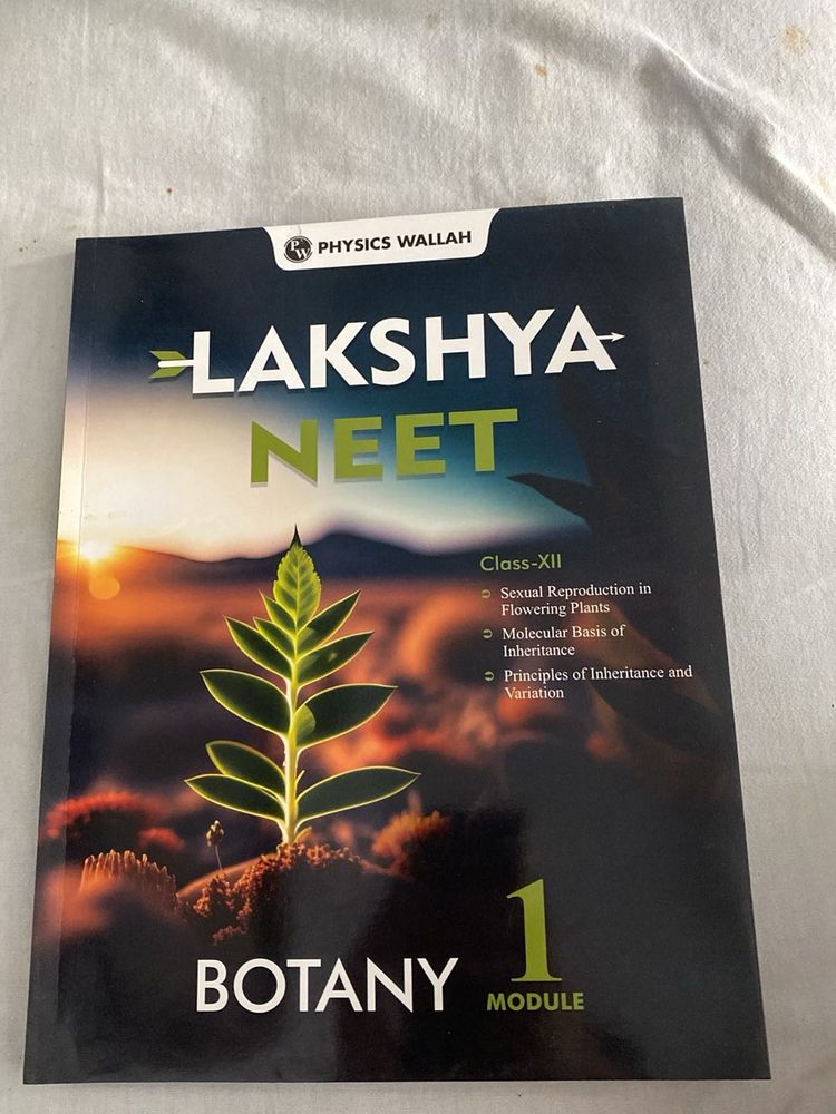 Physics Wallah Lakshya NEET Botany Book