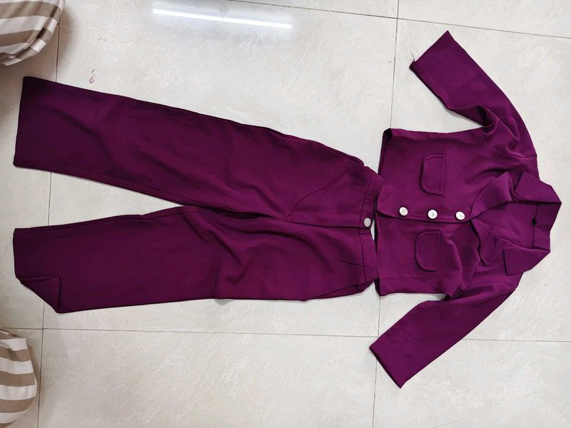 Chic Plum Co-ord Set