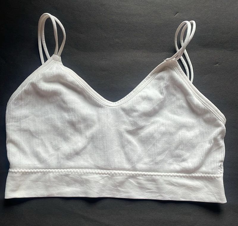 white spots bra