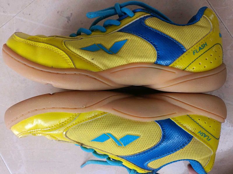 Yellow &amp; Blue Athletic Shoes