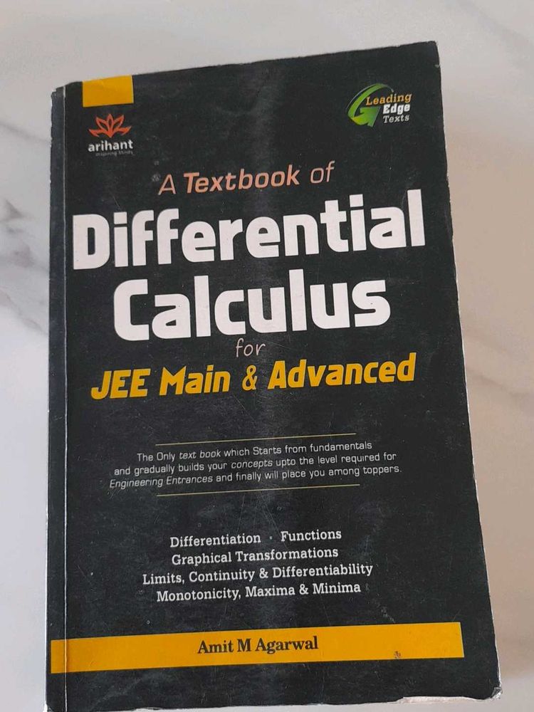 Differential Calculus Textbook for JEE