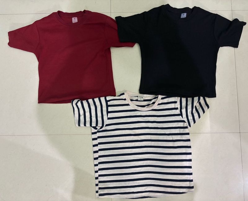 3 Pack Basic T-Shirts