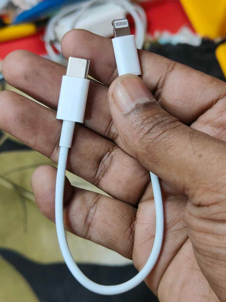 USB Type-C to Lightning Power Bank Cable - White