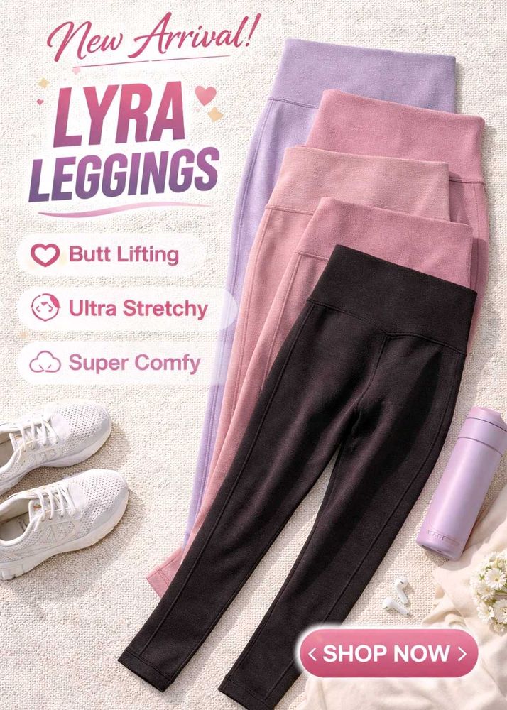 Lyra Leggings - Butt Lifting &amp; Comfy