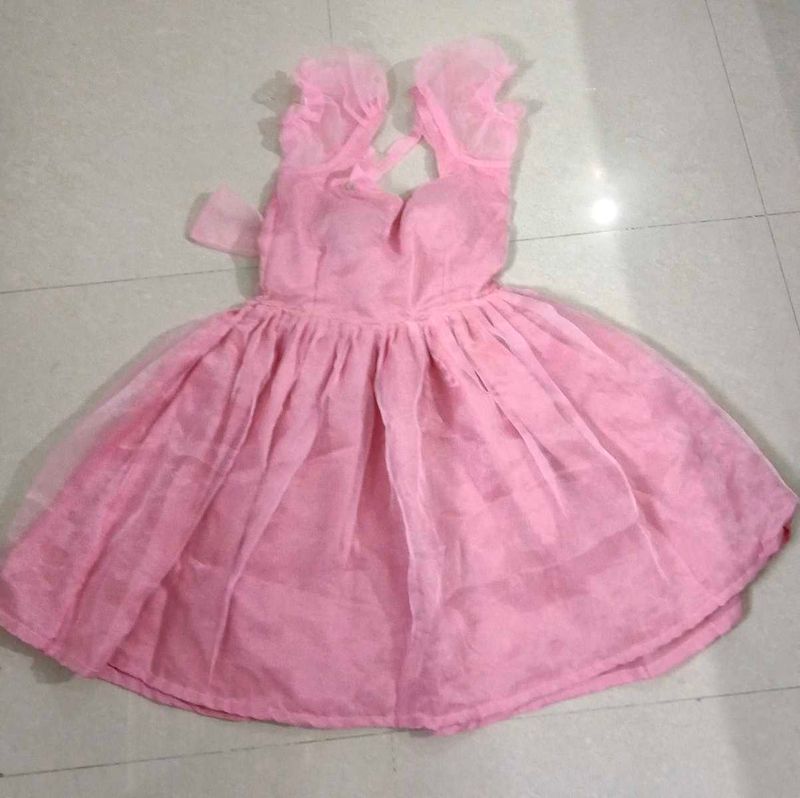 Pink Princess Tulle Dress
