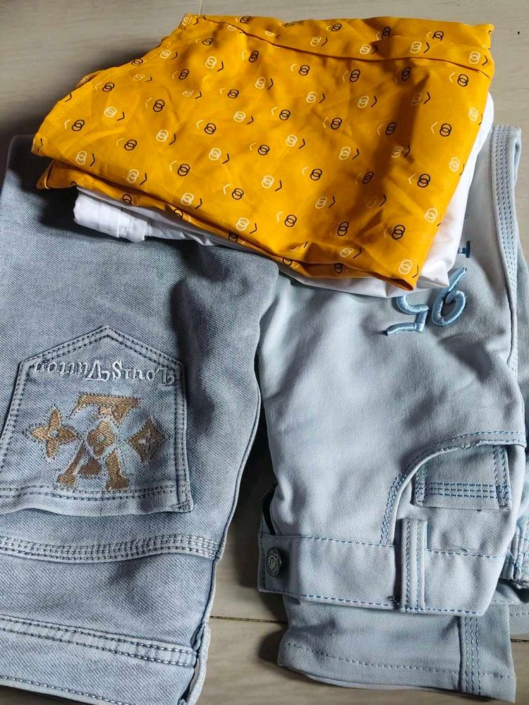 Designer Denim Jeans &amp; Top Set