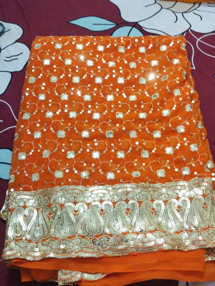 Heavy Work Saree