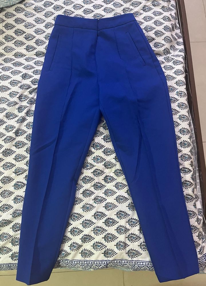 Zara High Waist With Tag Trouser Good Quality