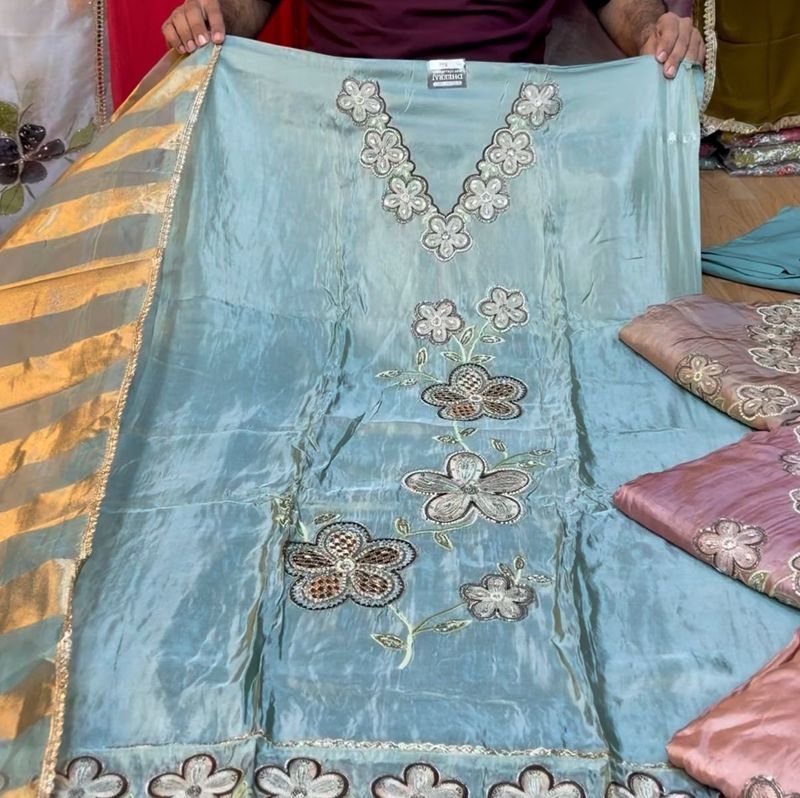 Elegant Embroidered Kurta Set