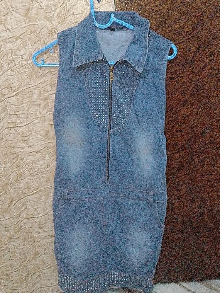 Never Go Wrong With Denim Dress
