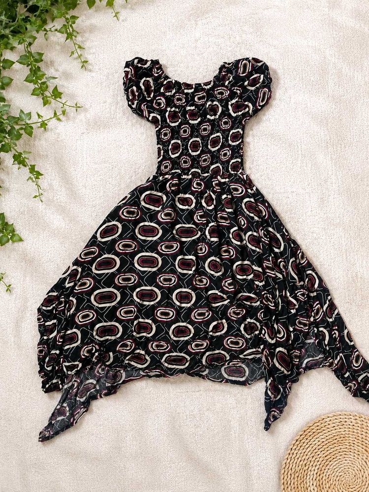 Patterned Maxi Dress