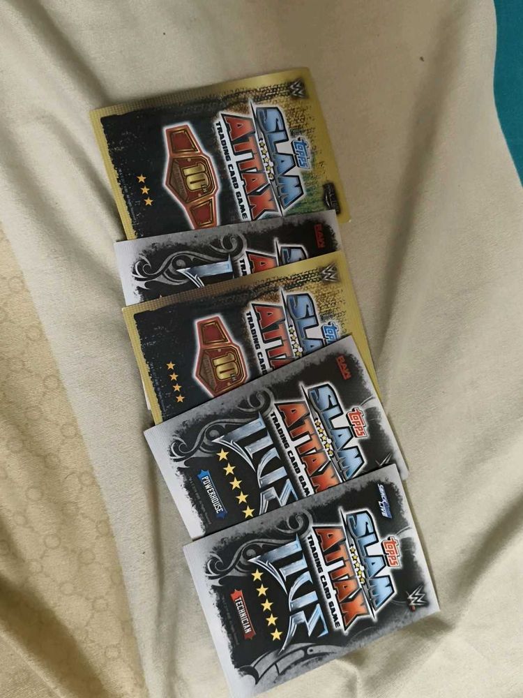 Topps WWE Slam Attax Trading Cards Total 10 CARD