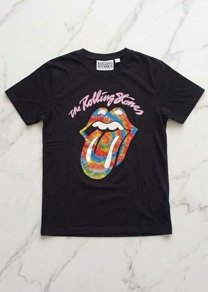 Rolling Stones Tie-Dye Lips T-Shirt