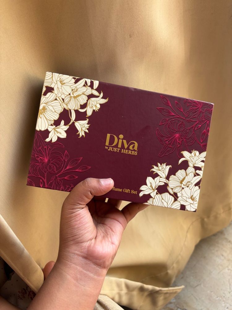 Diva by Just Herbs Perfume Gift Set