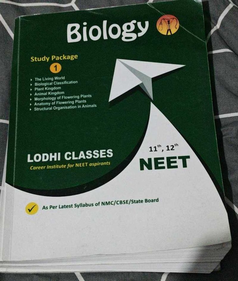 Biology Study Package 1 for NEET