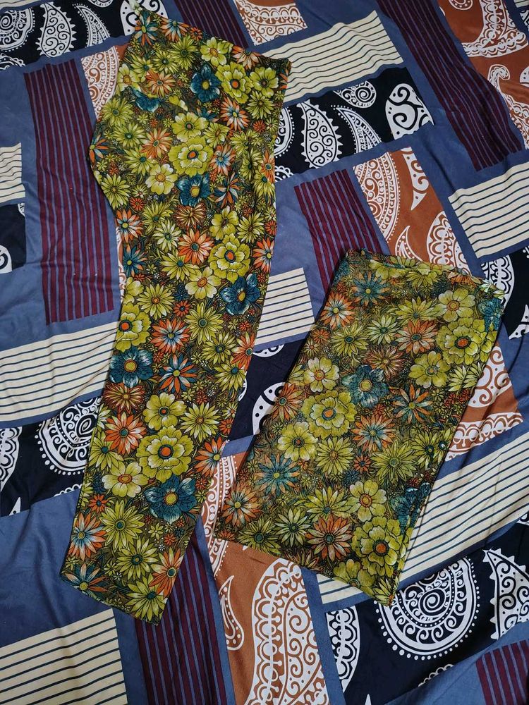 Floral Print Stitched Pant &amp; Duppatta