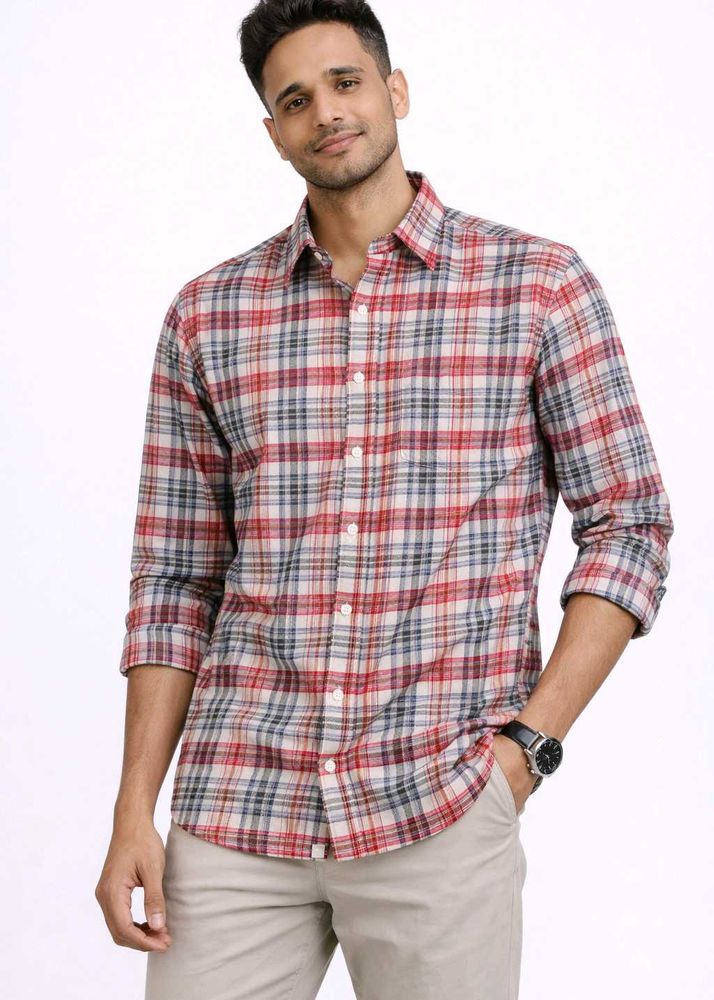 Classic Plaid Men's Shirt