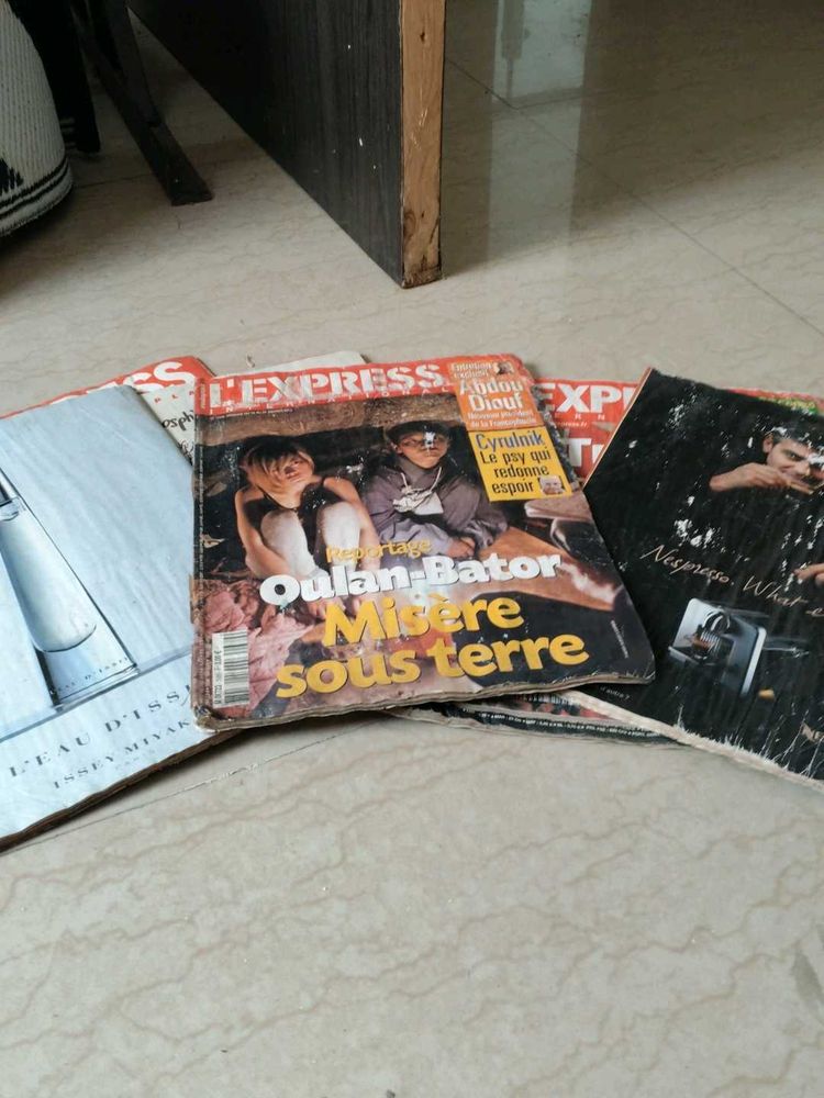 Collection of Vintage French Magazines