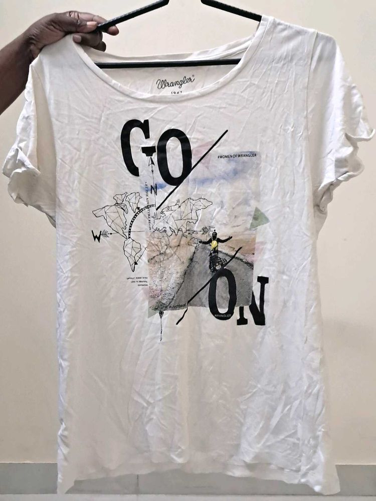 Wrangler "Go On" Graphic T-Shirt