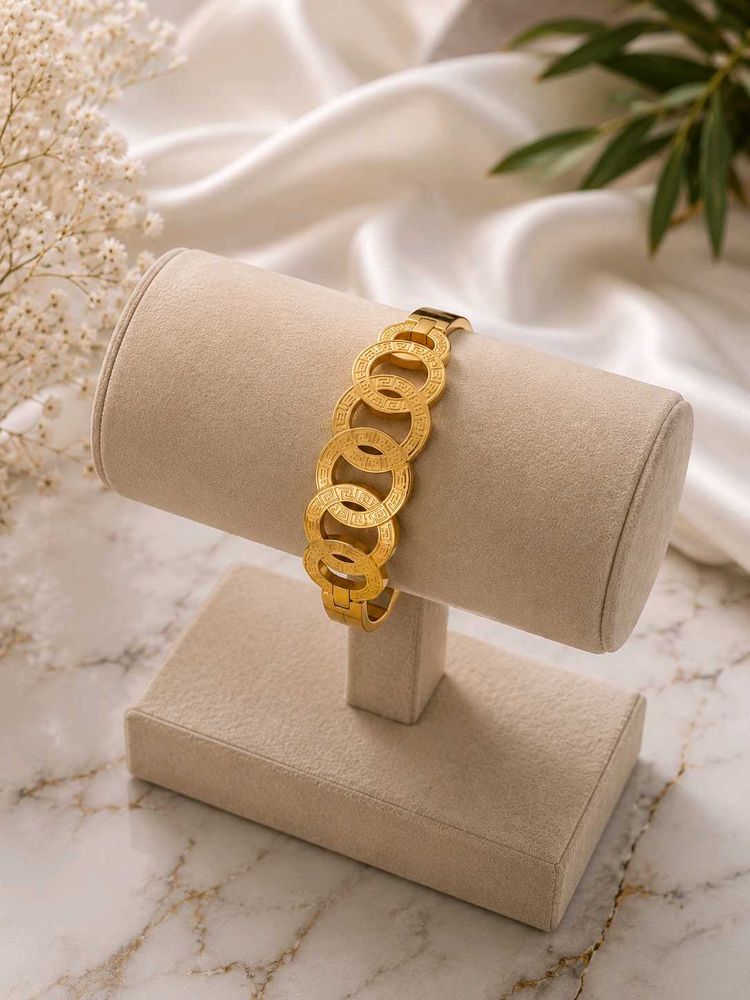 Elegant Anti turnish Gold Chain Link Bracelet