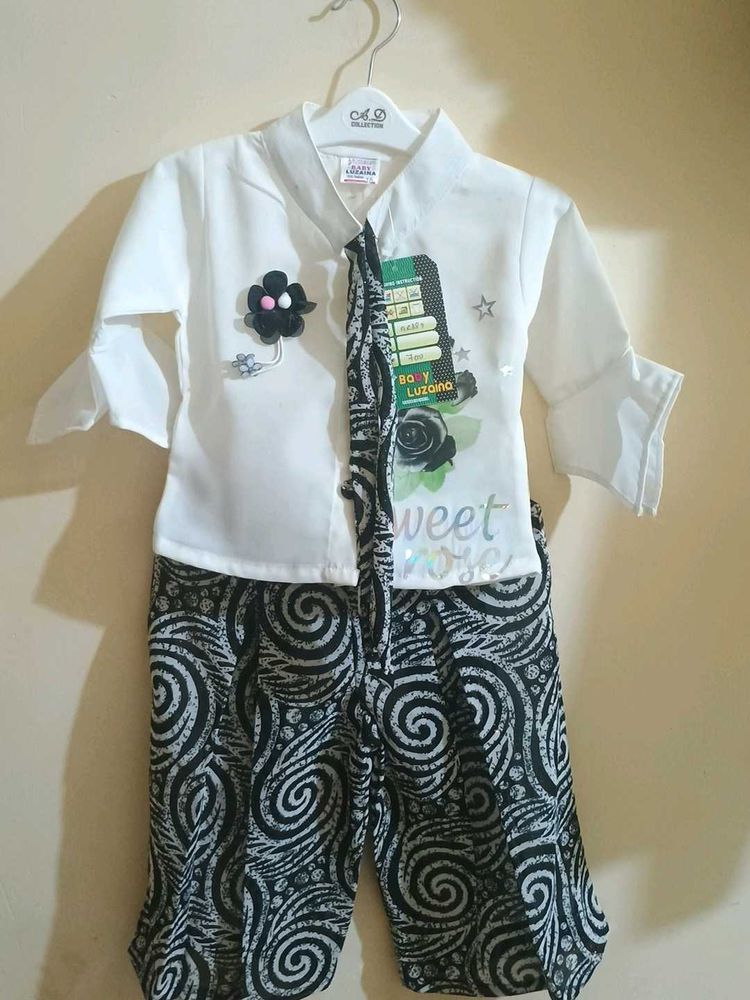 Girls' Top and Pants Set