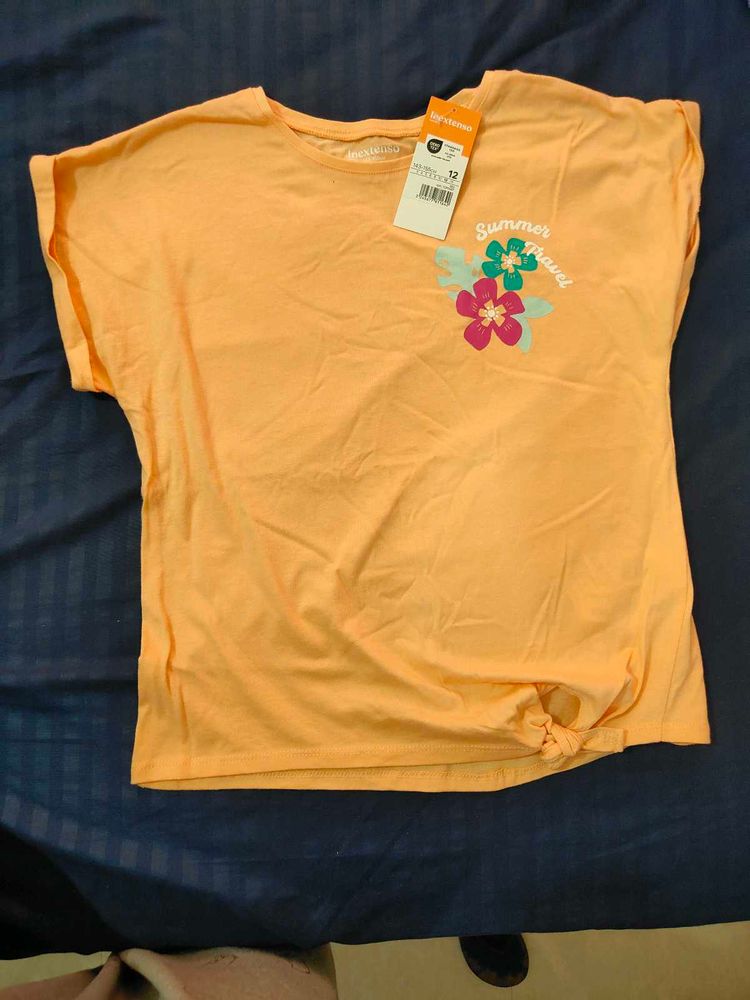 Cute Orange Summer Travel T-Shirt