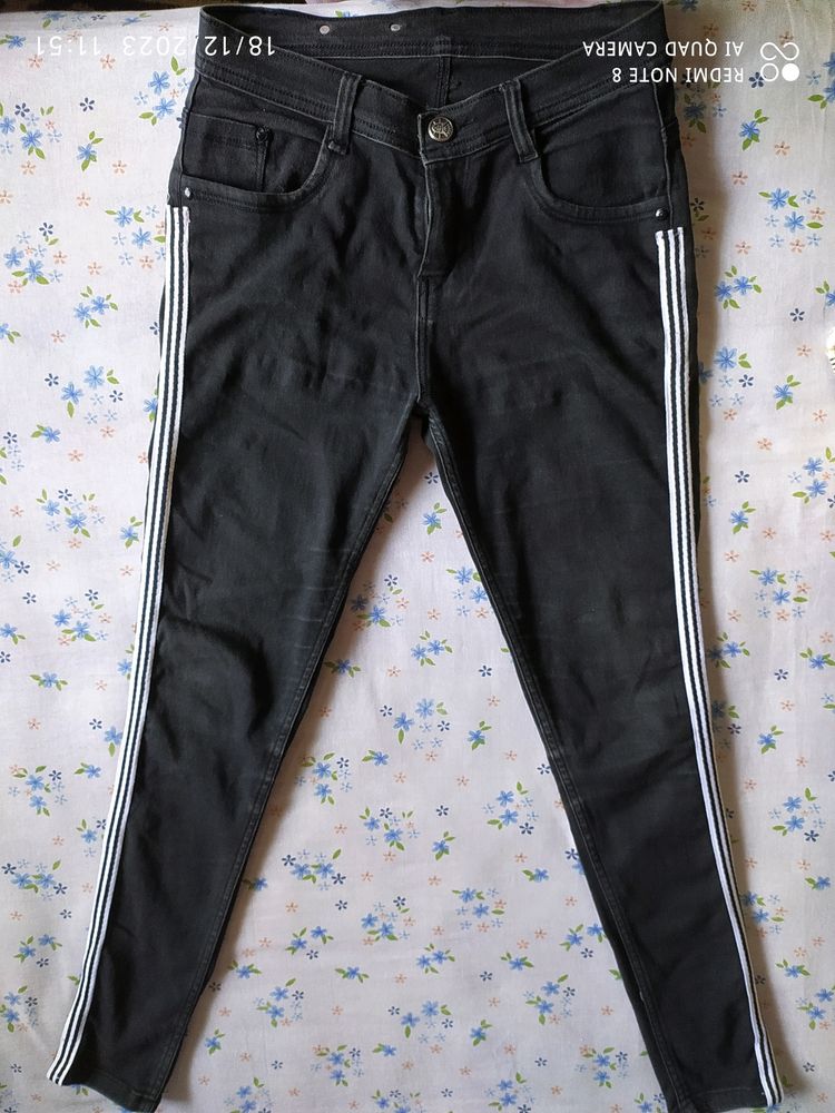 Women's Skinny Jeans sidestripped