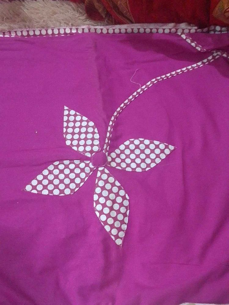 New Double Bed Sheet With Two Pillows Cover
